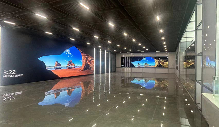 展廳內(nèi)LED屏是展廳生命力的最好展現(xiàn)！